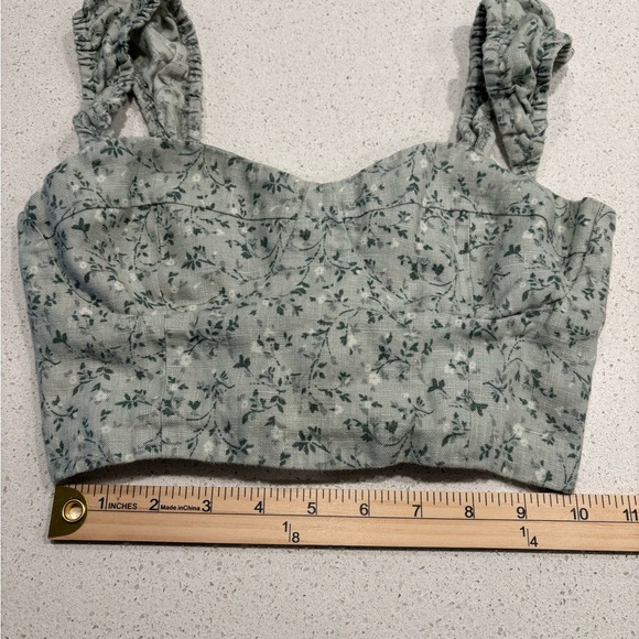 Reformation Clyde Linen Tank, 100% Linen, Size 0 - Picture 6 of 8